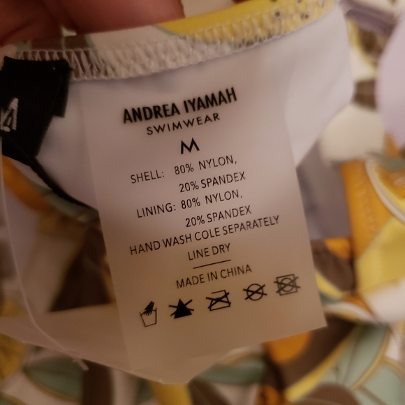 Andrea Iyamah Sari Lemon Print One Piece - Picture 12 of 14